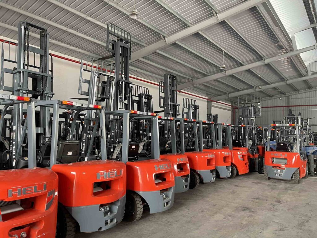 Các sản phẩm của xe nâng Binh Minh