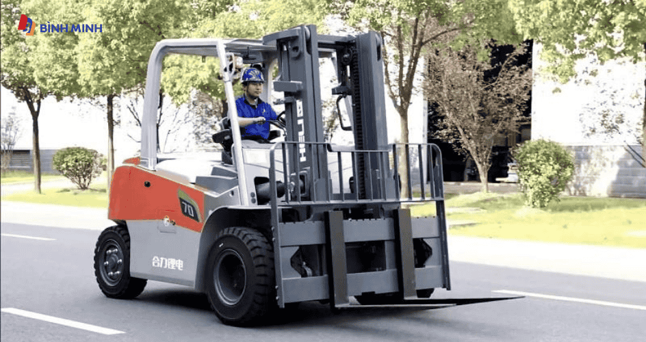 Đặc điểm nổi bật của xe nâng điện 6 - 7 tấn Heli