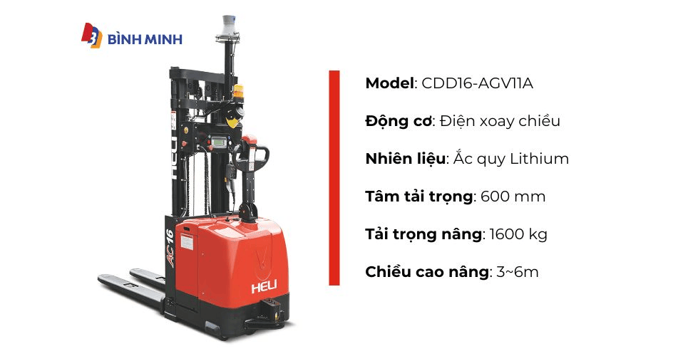 Xe nâng AGV CDD16