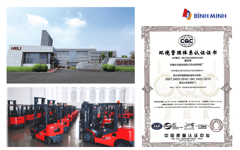 Xe nâng Bình Minh cung cấp xe nâng uy tín