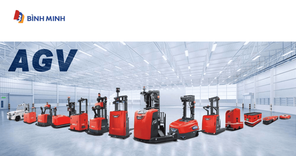 Xe nâng điện AGV tự động - Giải pháp hiện đại cho doanh nghiệp