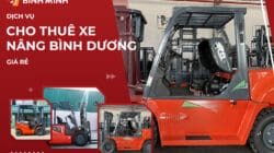Dịch Vụ Cho Thuê Xe Nâng Bình Dương Giá Rẻ