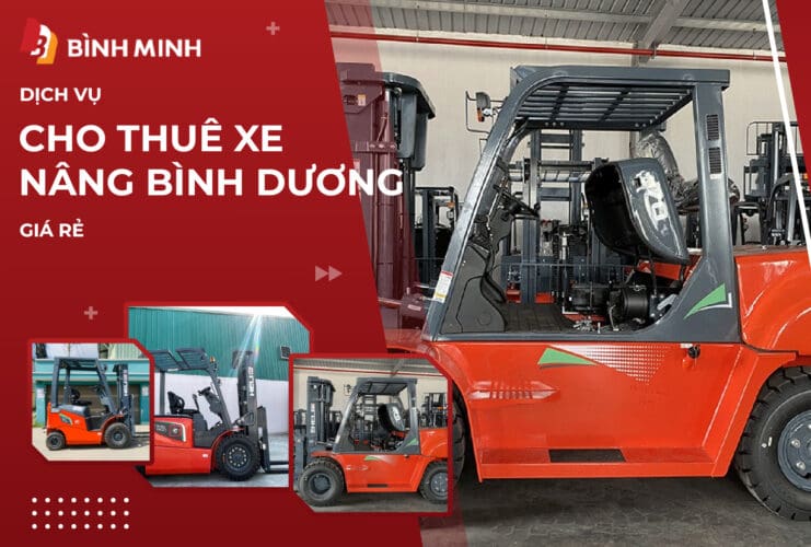 Dịch Vụ Cho Thuê Xe Nâng Bình Dương Giá Rẻ