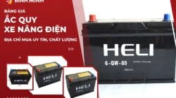 Bảng Giá Ắc Quy Xe Nâng Điện – Địa Chỉ Mua Uy Tín, Chất Lượng
