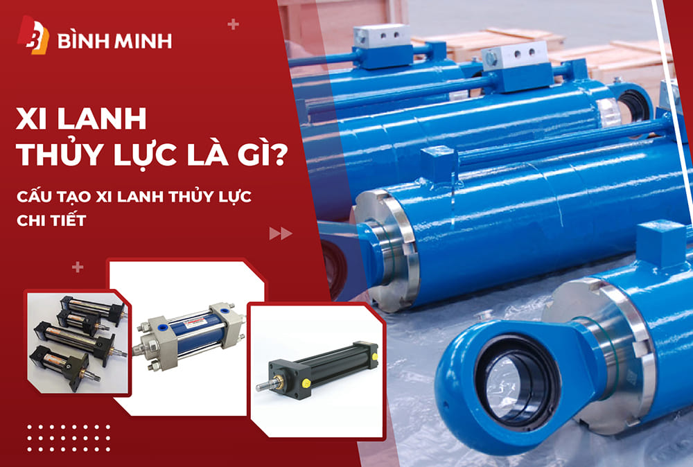 cấu tạo xi lanh thủy lực