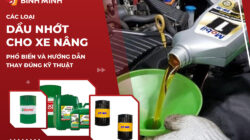 Các Loại Dầu Nhớt Cho Xe Nâng Phổ Biến Và Hướng Dẫn Thay Đúng Kỹ Thuật