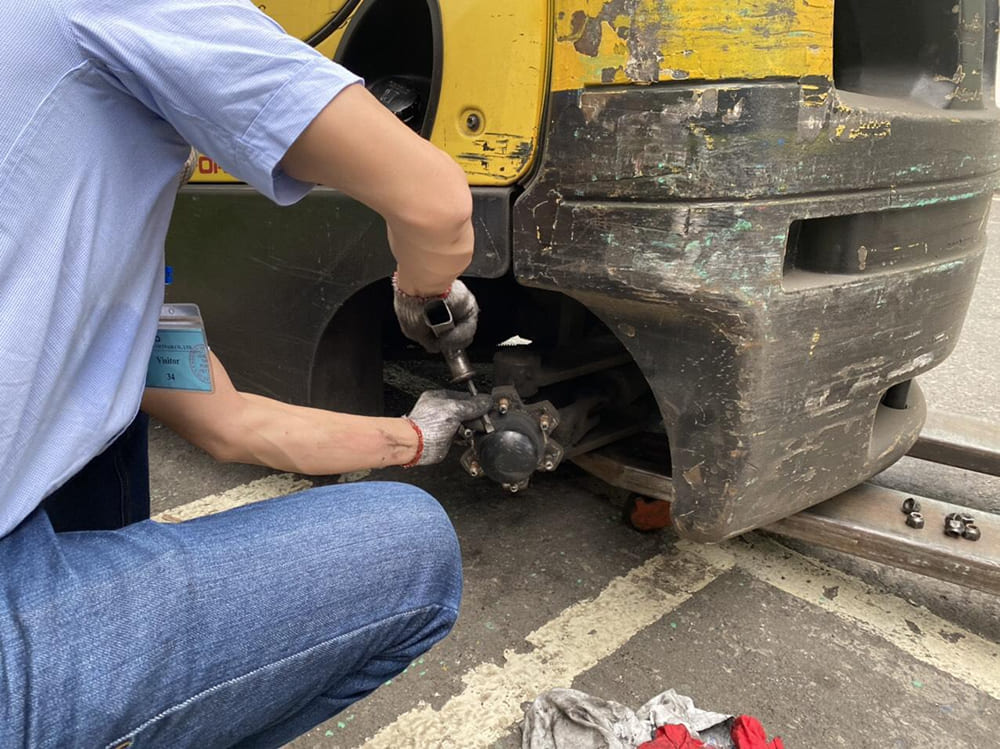 dầu nhớt cho xe nâng