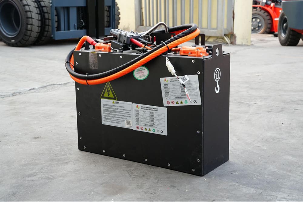 pin lithium-ion xe nâng điện kho lạnh