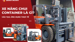 Xe Nâng Chui Container Là Gì? Cấu Tạo, Ứng Dụng Thực Tế