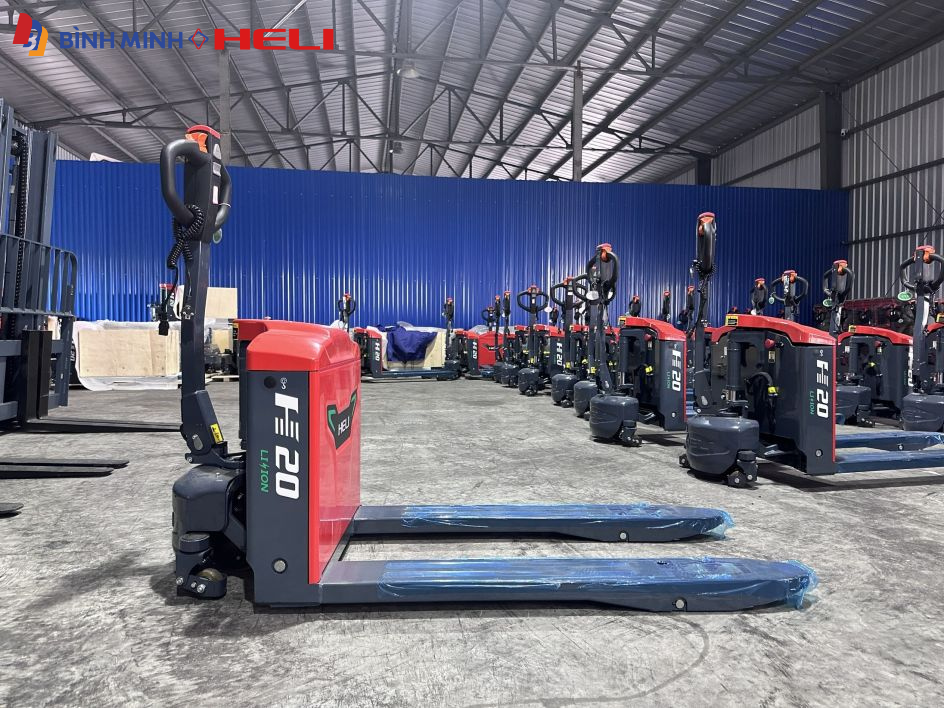 Ưu điểm của xe nâng tay điện Heli