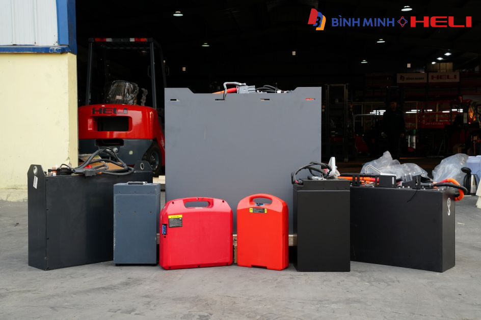 Pin lithium cho xe nâng điện