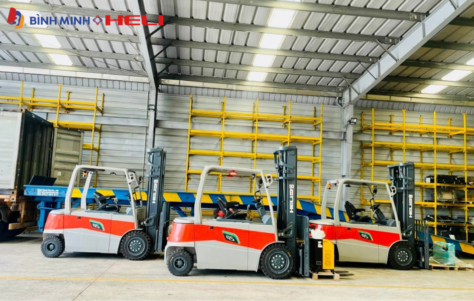 Xe nâng điện Heli 4.5T