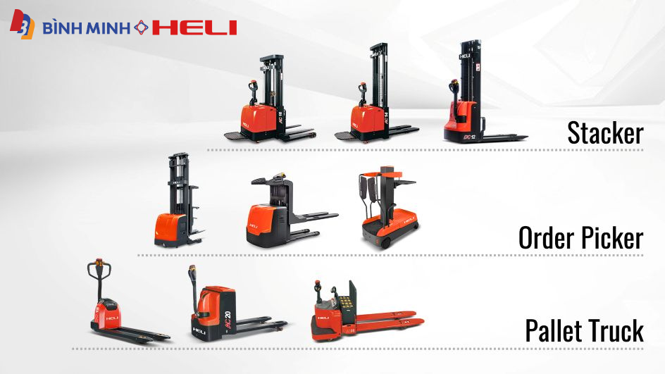 Xe nâng tay điện Heli