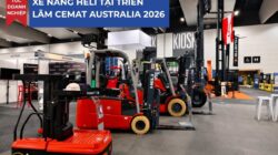 XE NÂNG HELI TẠI TRIỂN LÃM CEMAT AUSTRALIA 2026