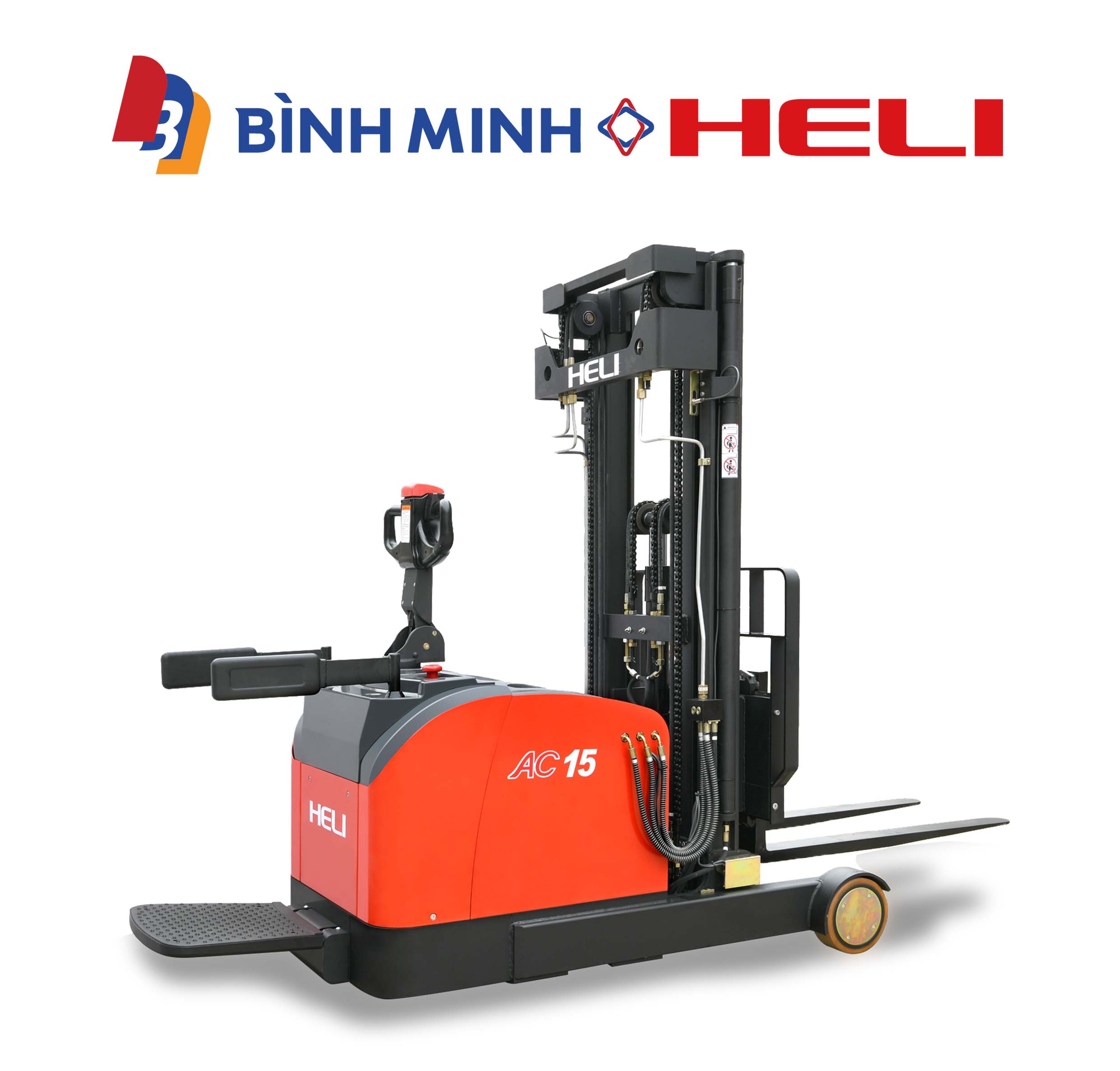 xe nâng điện đứng lái 1.5 tấn CQDM15-810