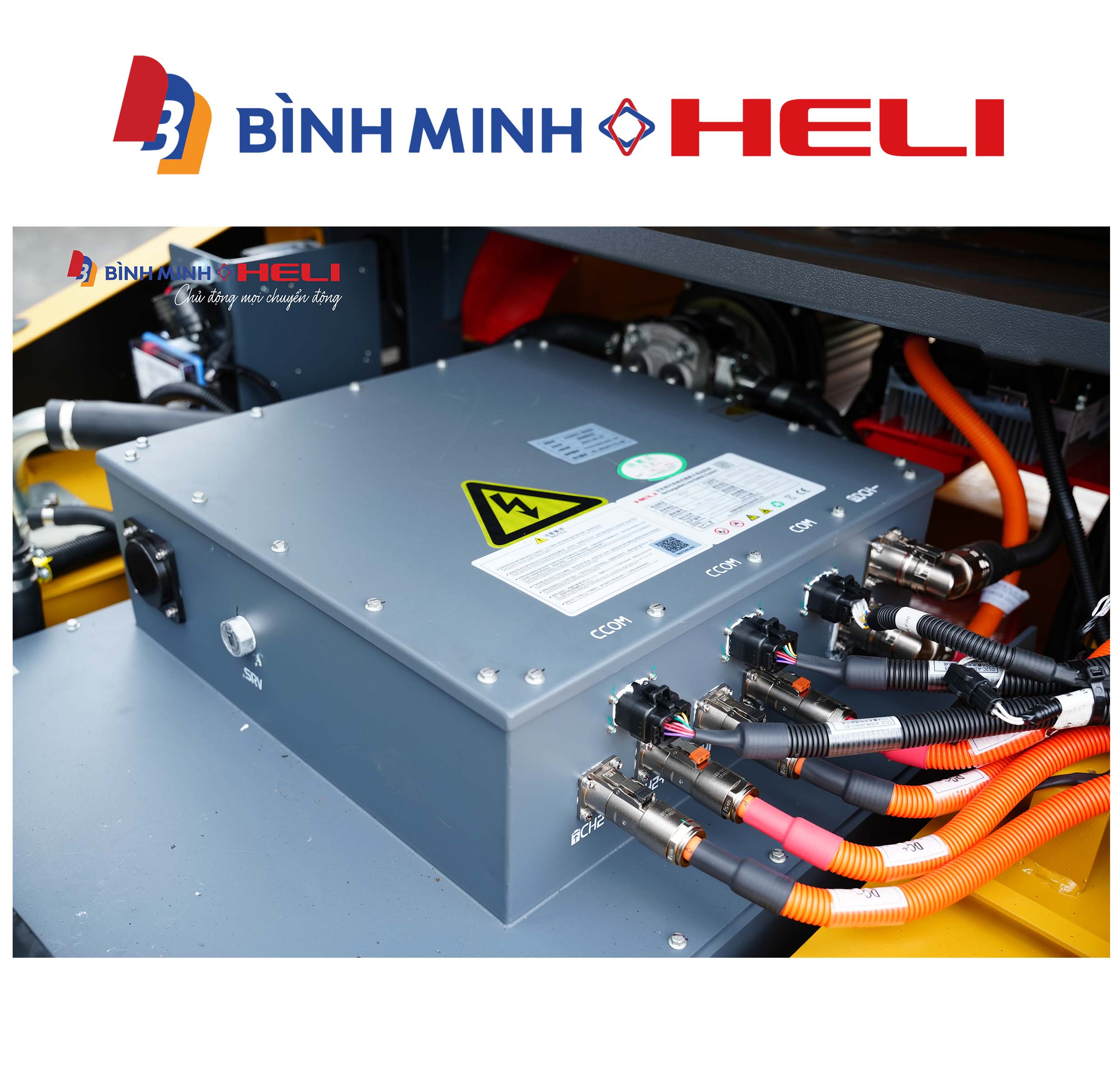 xe nâng điện 5 tấn dòng k2 series