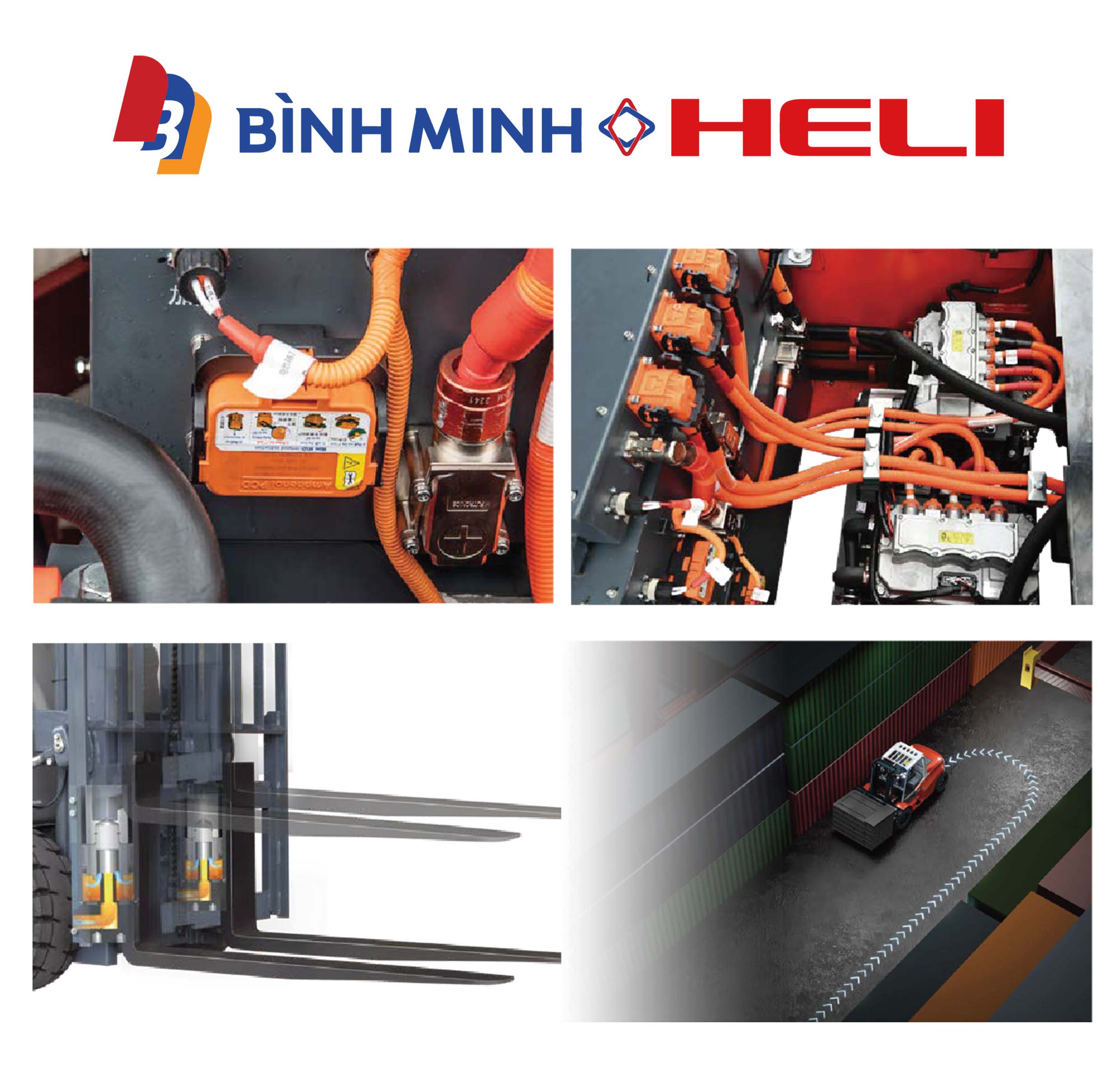 xe nâng điện 6 tấn dòng G2 series