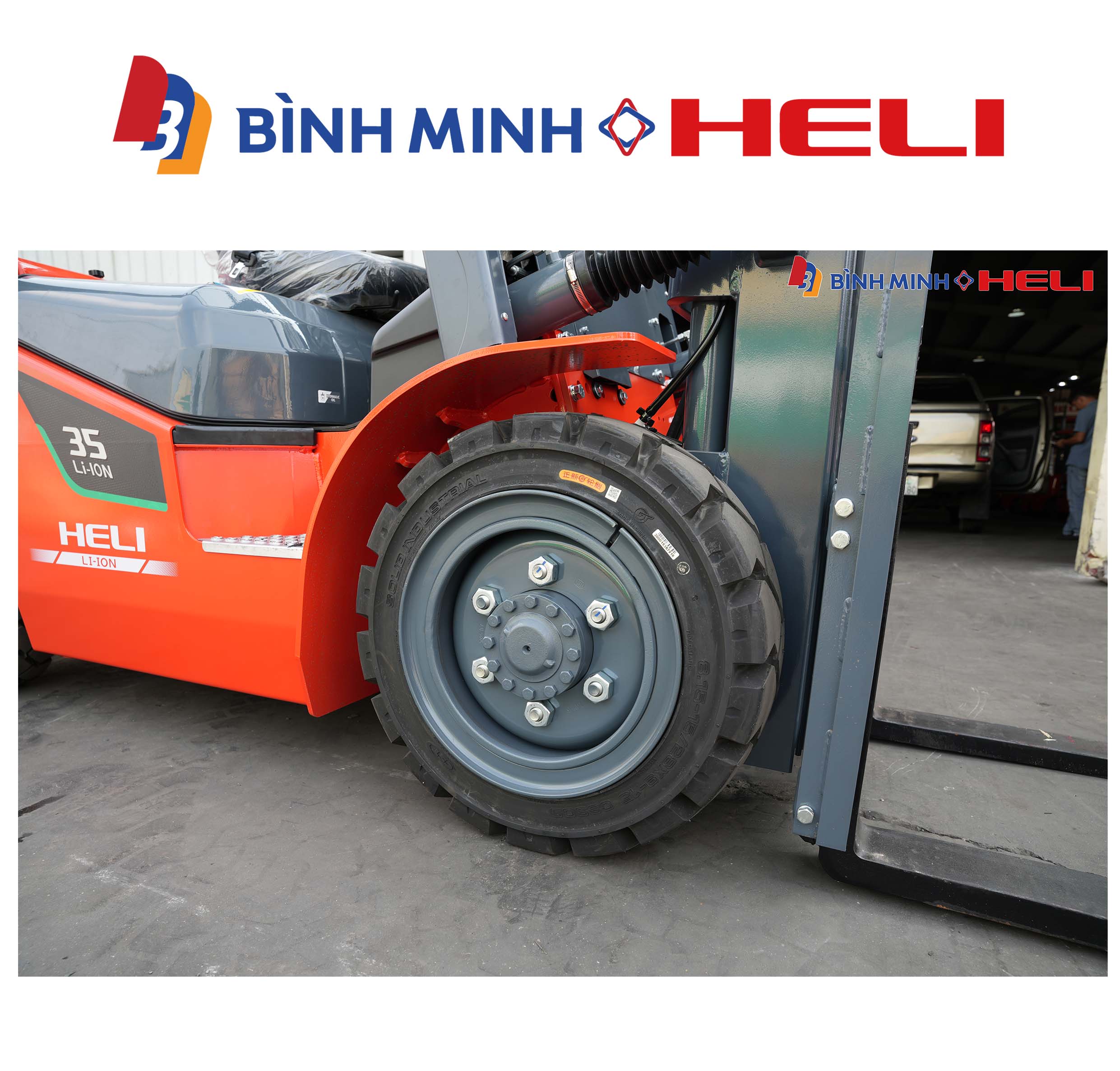 xe nâng điện 3.5 tấn dòng K2 series