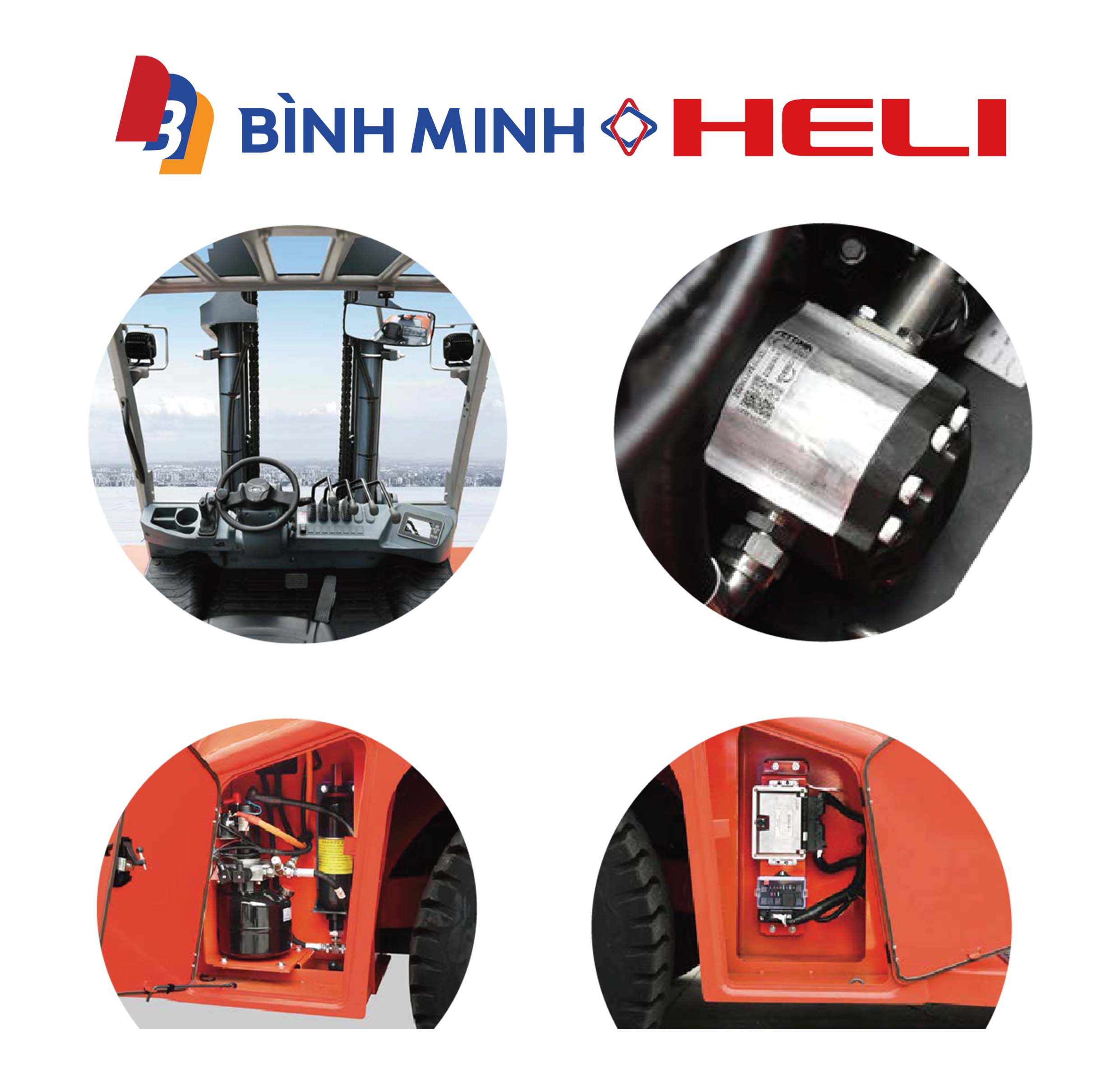 xe nâng điện 6 tấn dòng G2 series
