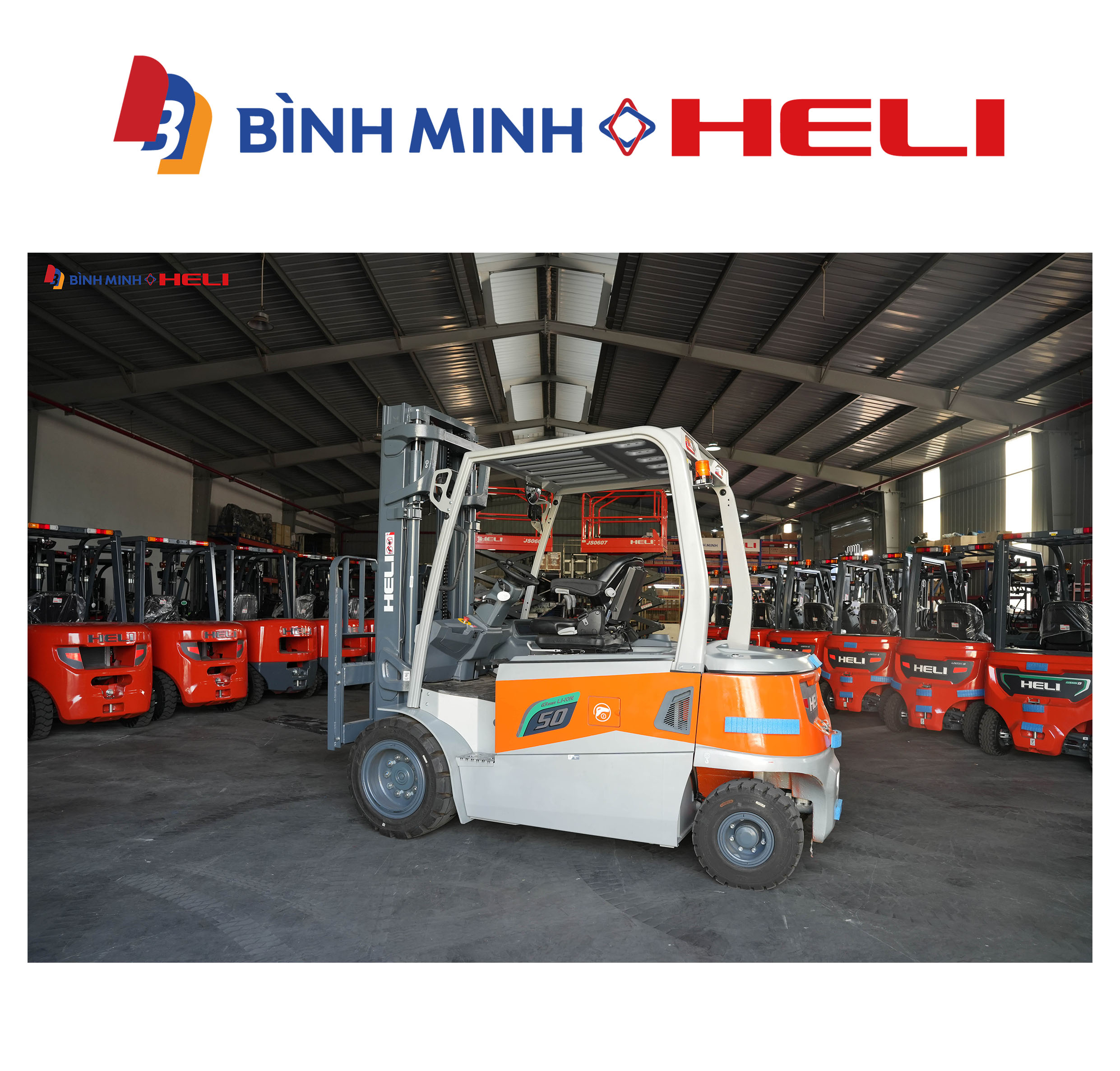 xe nâng điện 5 tấn dòng G3 series