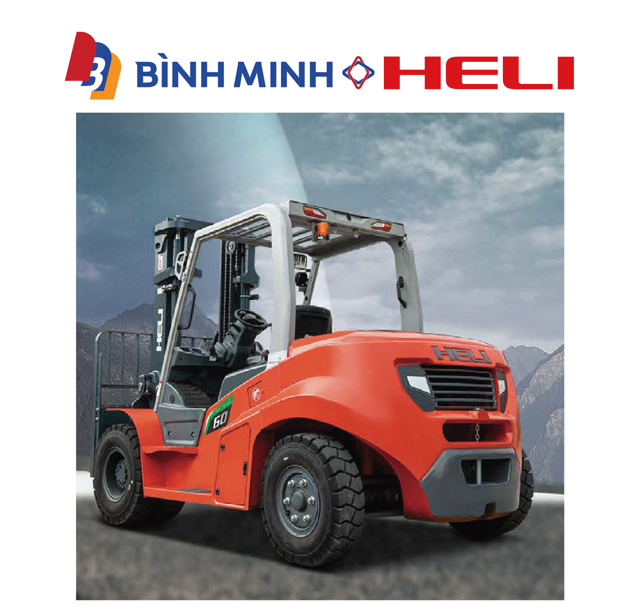 xe nâng điện 6 tấn dòng G2 series