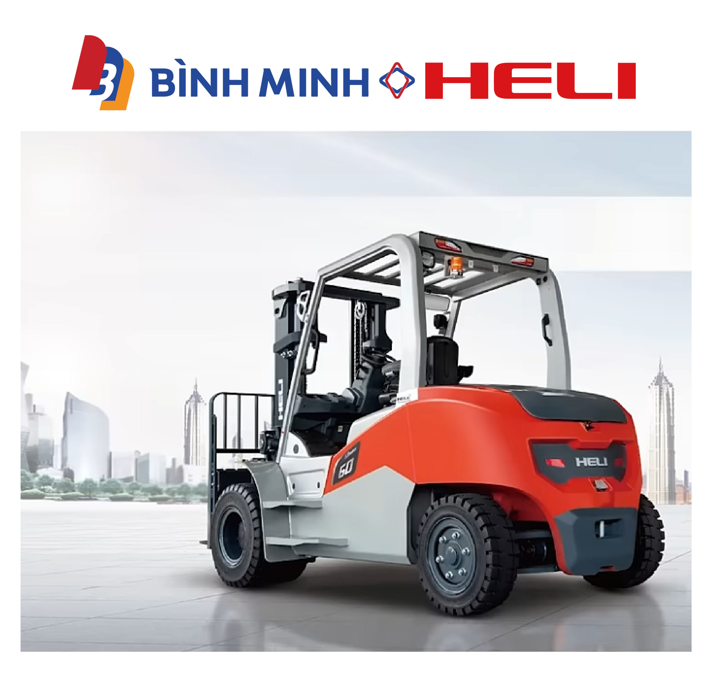 xe nâng điện 6 tấn dòng G3 series