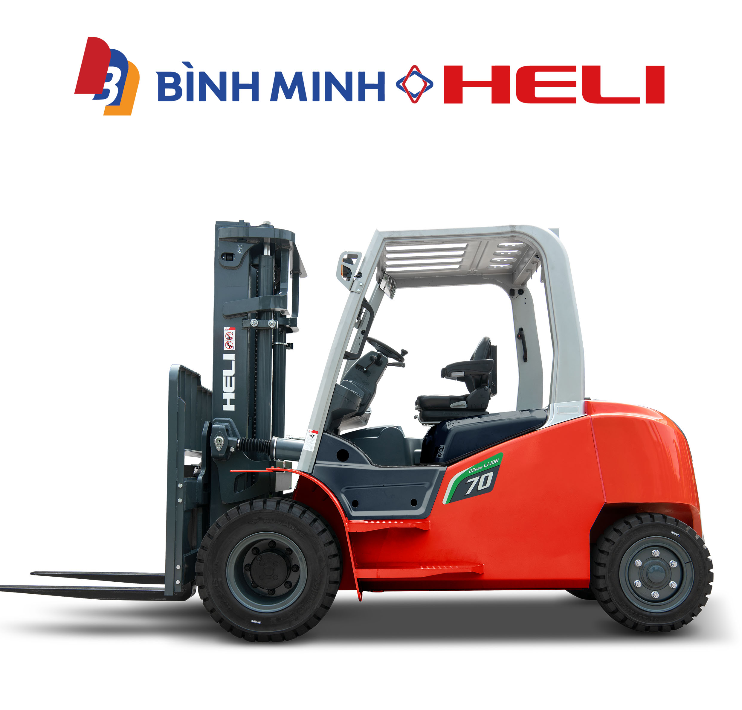 xe nâng điện 7 tấn dòng G3 series