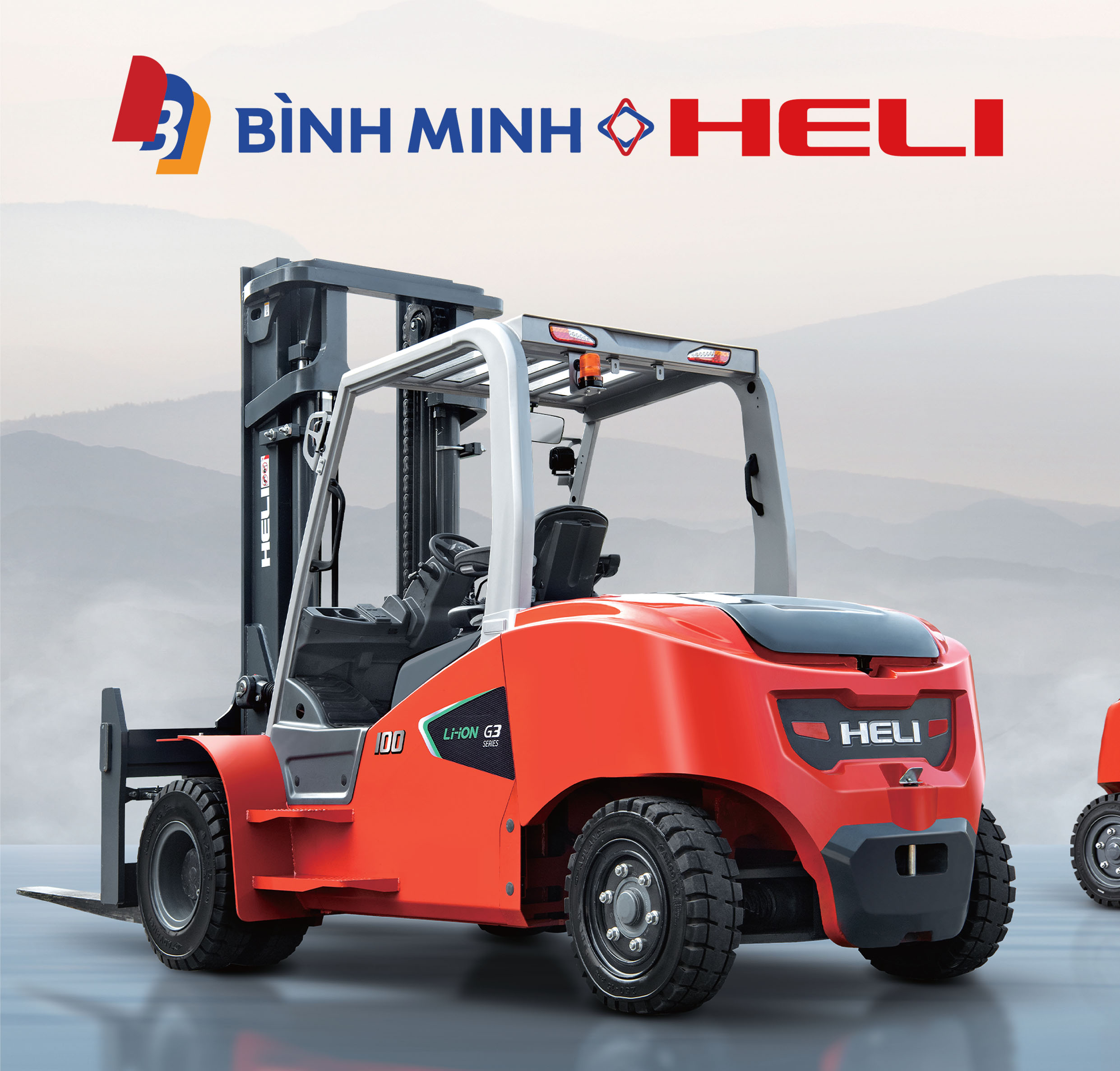 xe nâng điện 10 tấn dòng G3 series