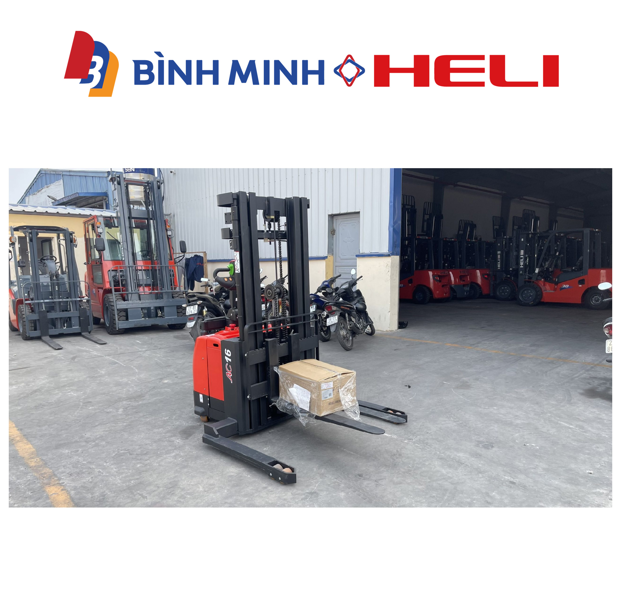 xe nâng điện đứng lái 1.6 tấn ctd16-960