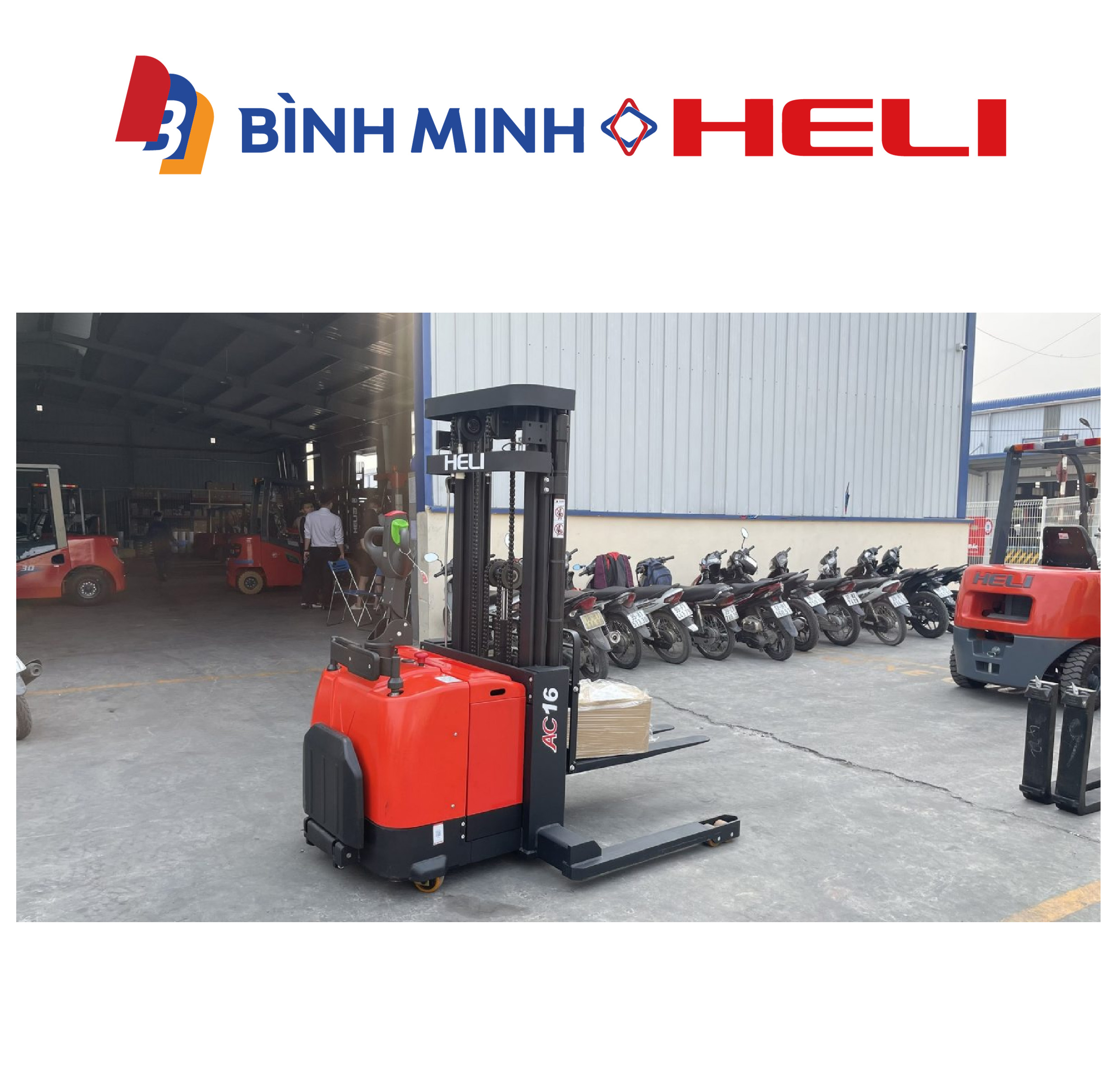 xe nâng điện đứng lại 1.6 tấn CDD16-D920