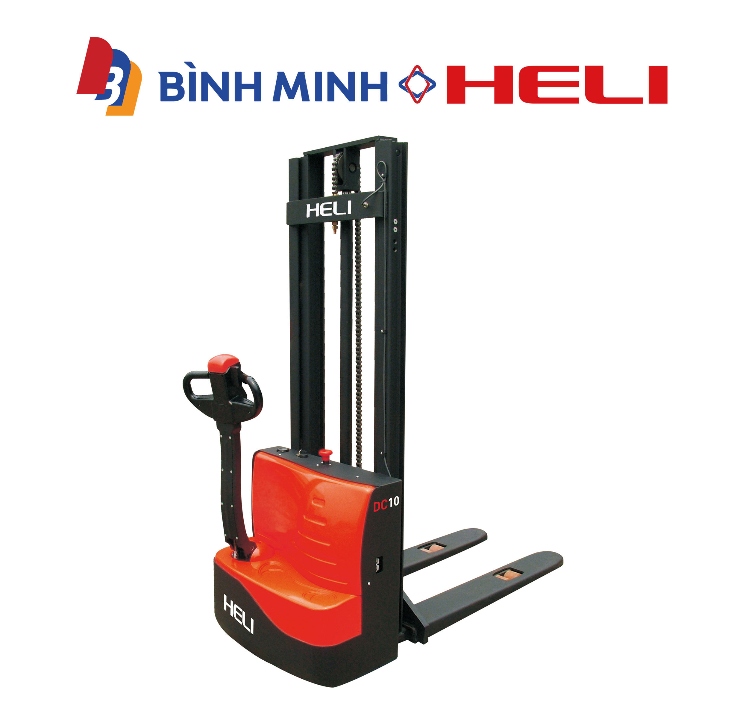 Xe nâng điện đứng lái 1 tấn CDD10-070