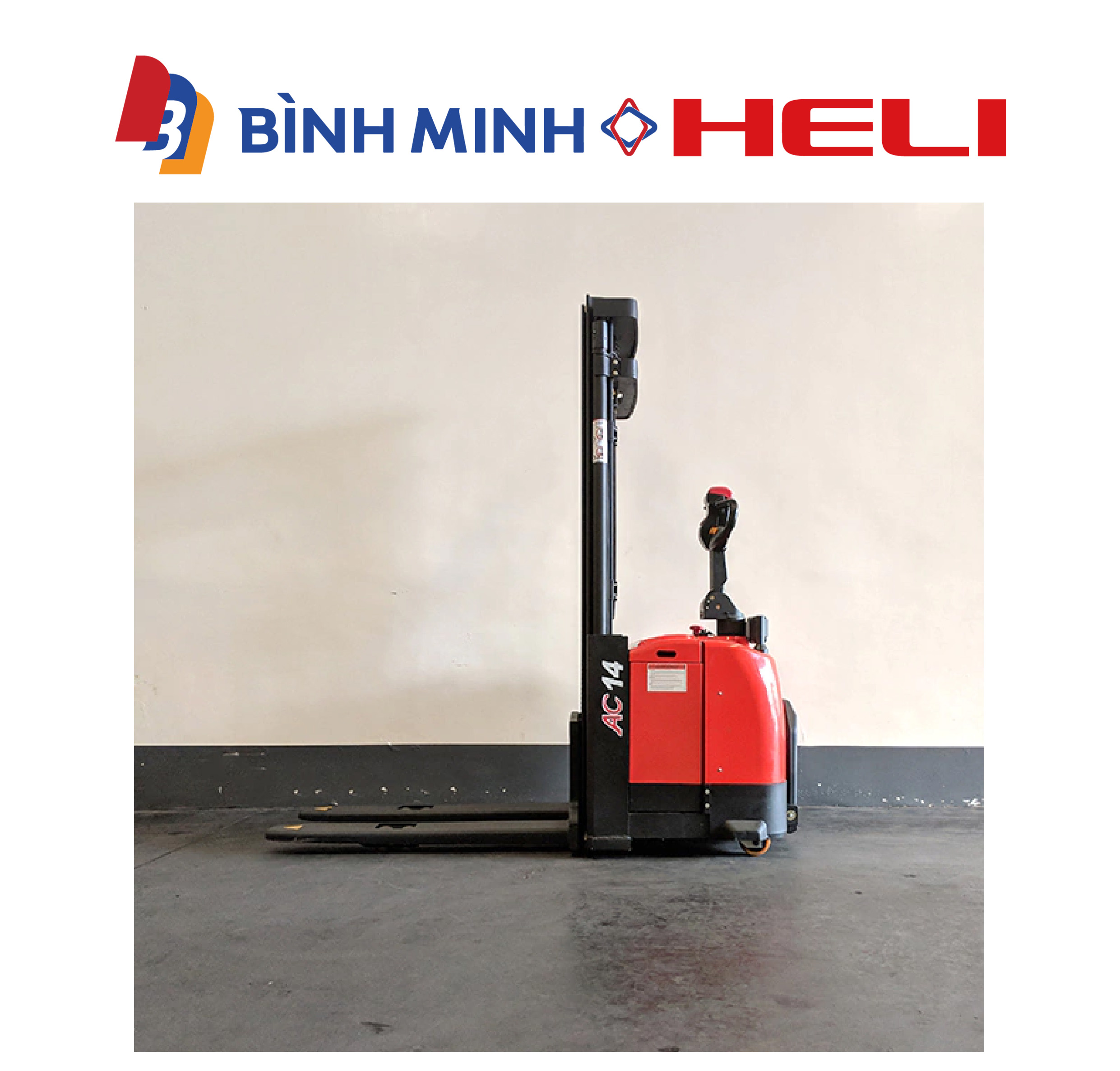 xe nâng điện đứng lái 1.4 tấn cdd14-920