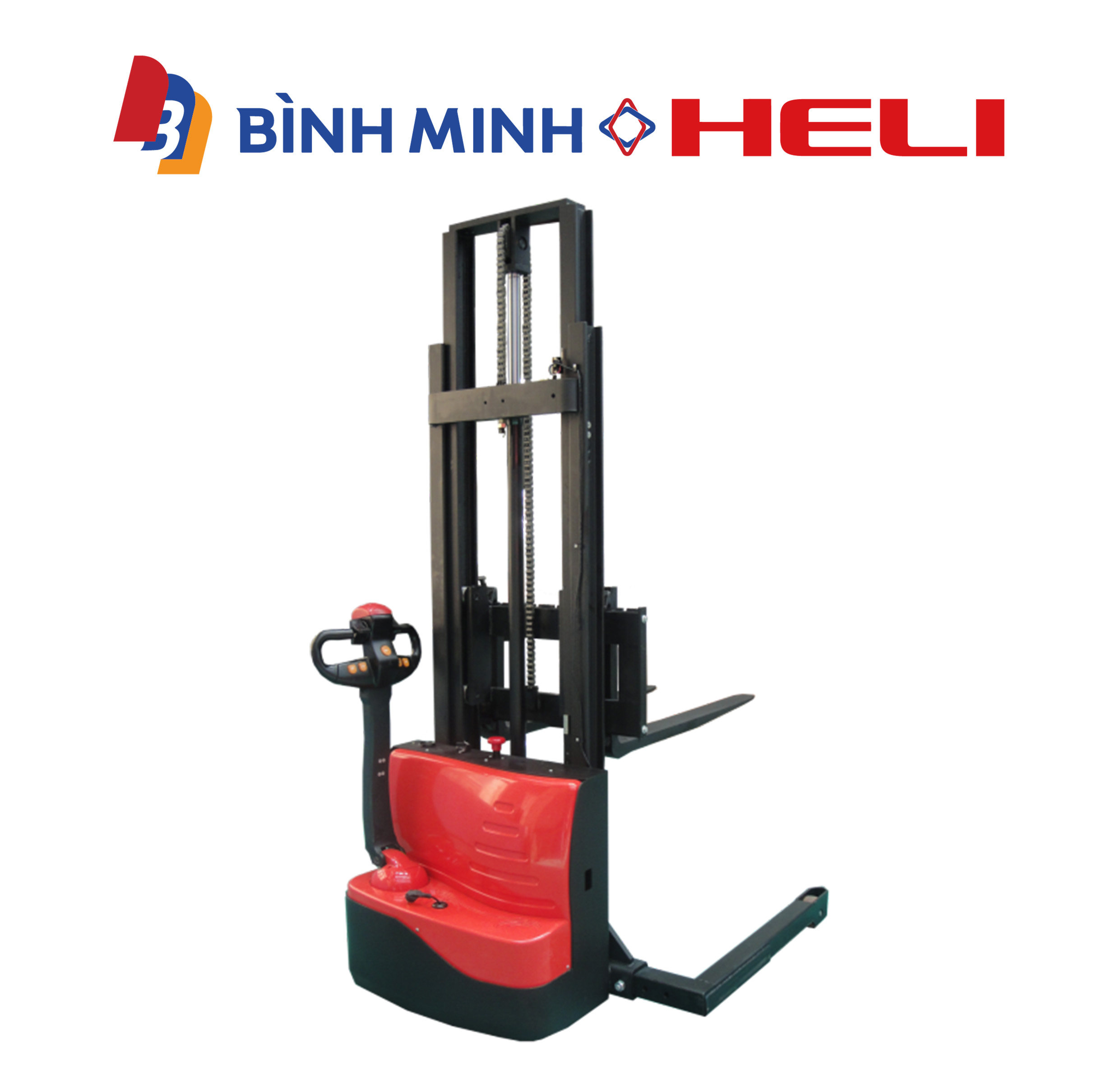 xe nâng điện đứng lái 1 tấn CTD10-050