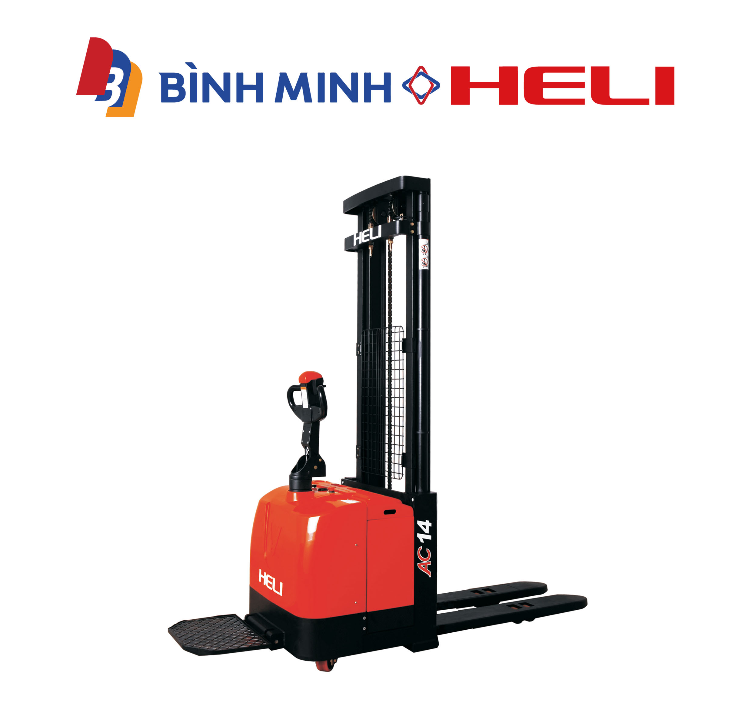 xe nâng điện đứng lái 1.4 tấn cdd14-920