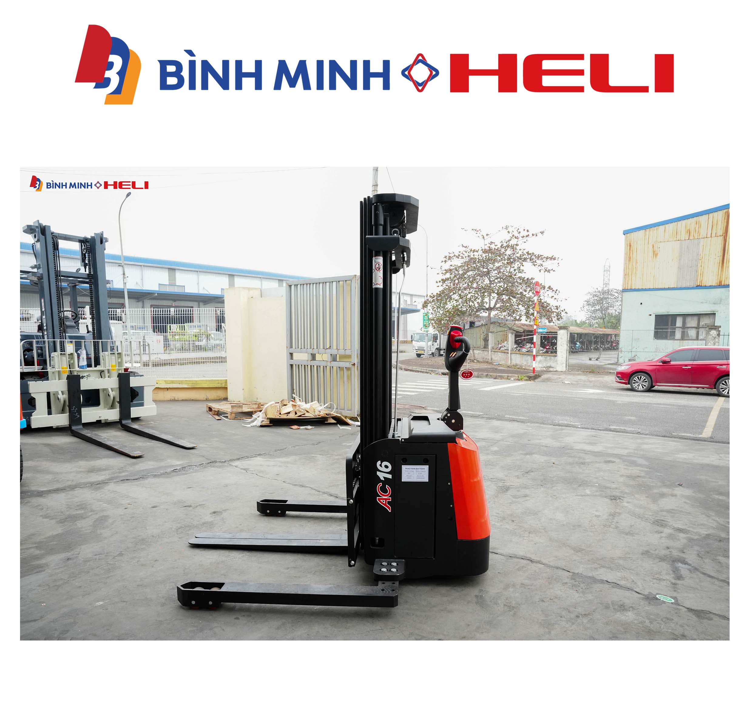 xe nâng điện đứng lái 1.6 tấn ctd16-960h