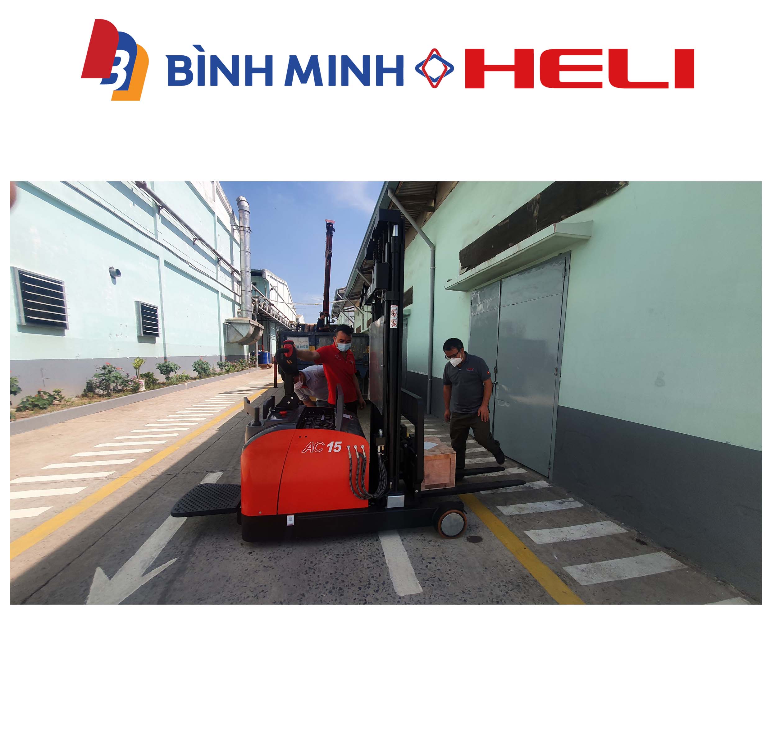 xe nâng điện đứng lái 1.5 tấn CQDM15-810