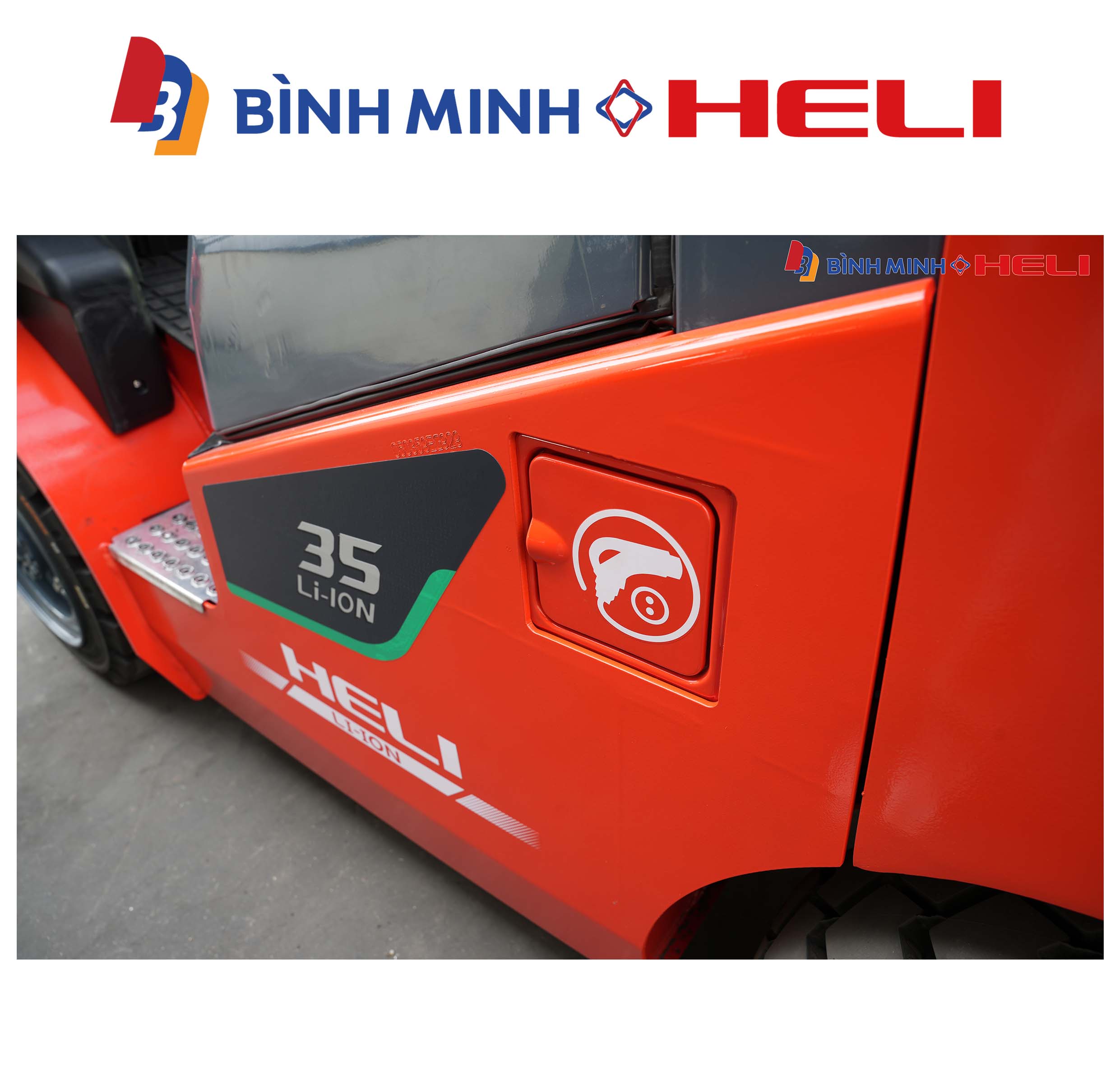 xe nâng điện 3.5 tấn dòng K2 series