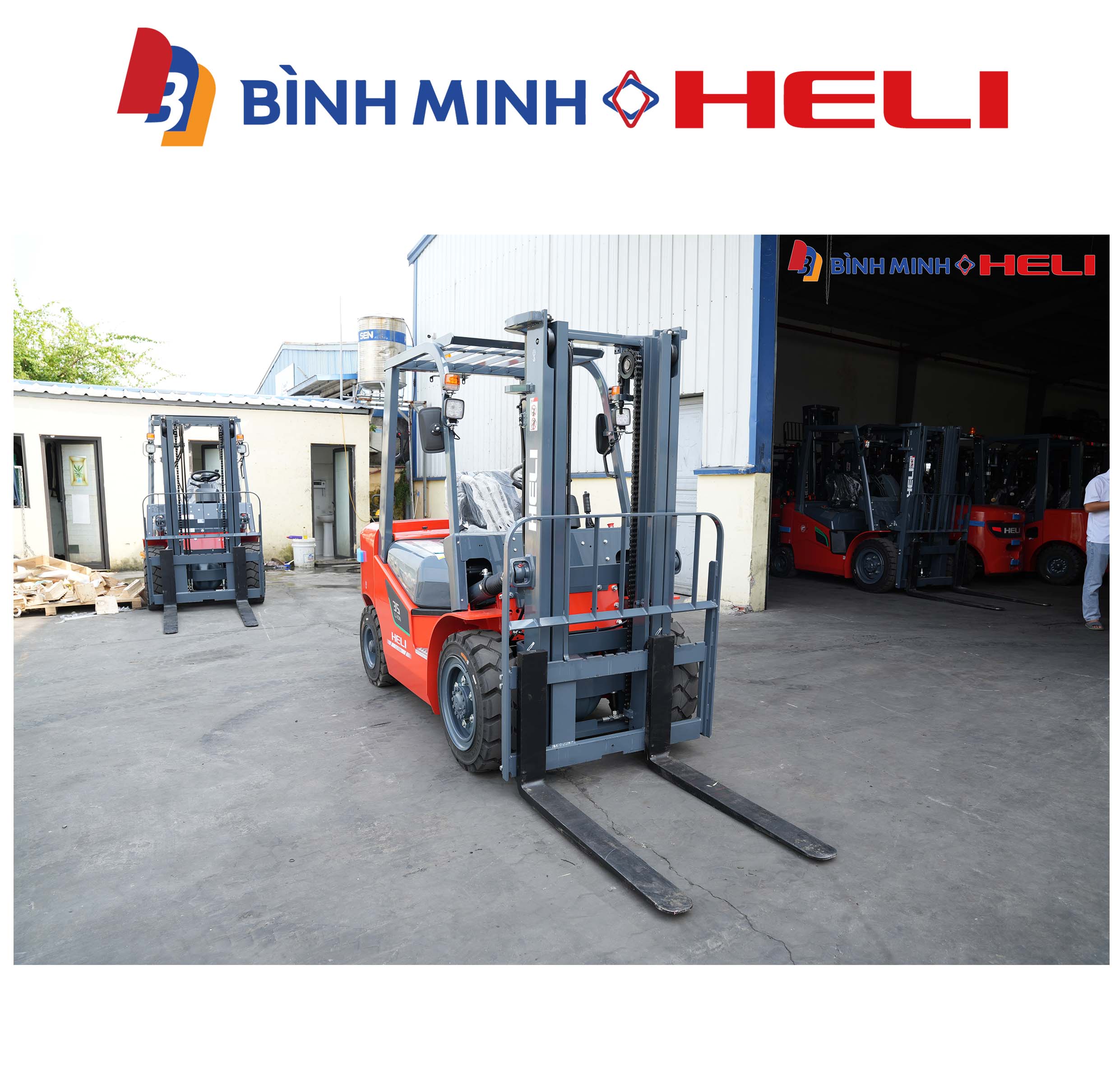 xe nâng điện 3.5 tấn dòng K2 series