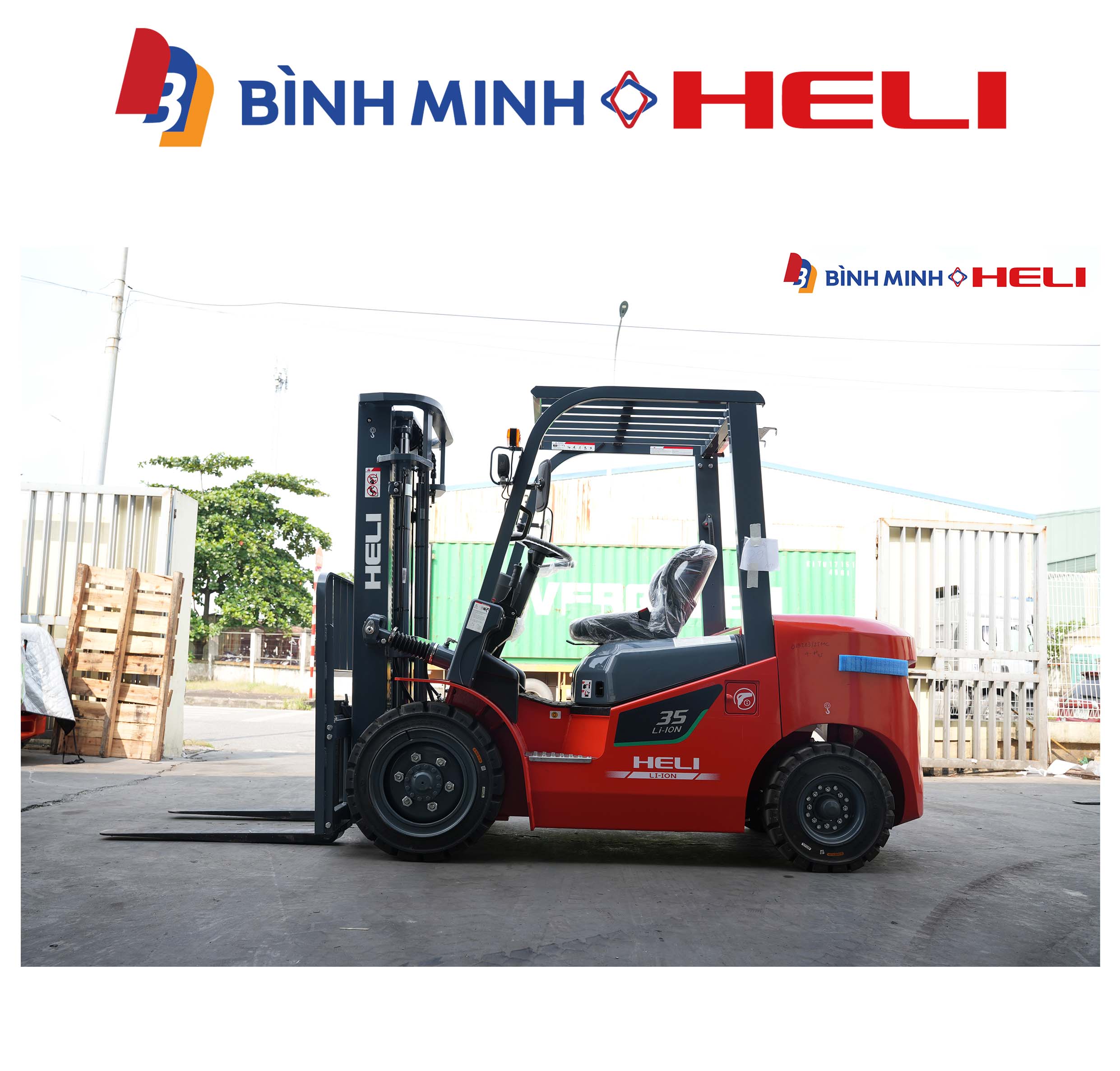 xe nâng điện 3.5 tấn dòng K2 series