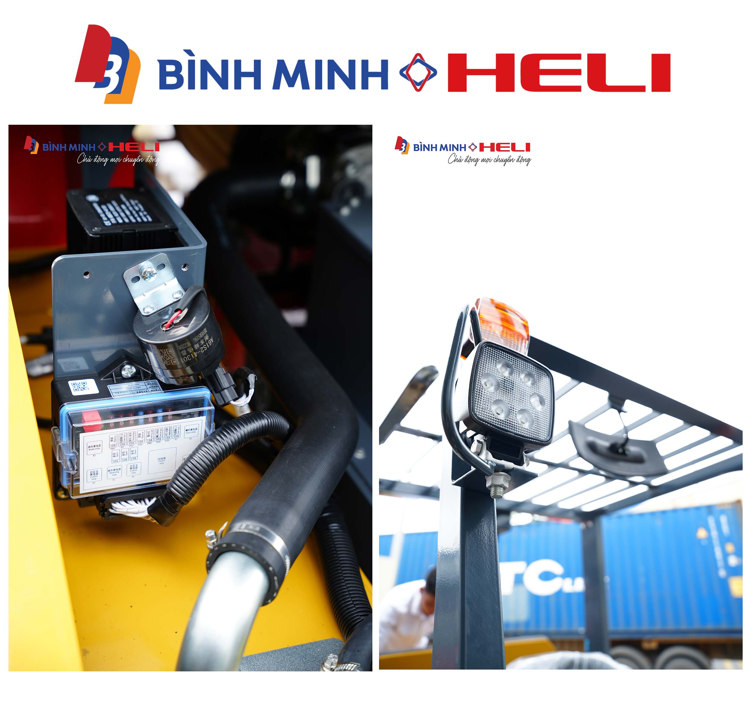 xe nâng điện 5 tấn dòng k2 series