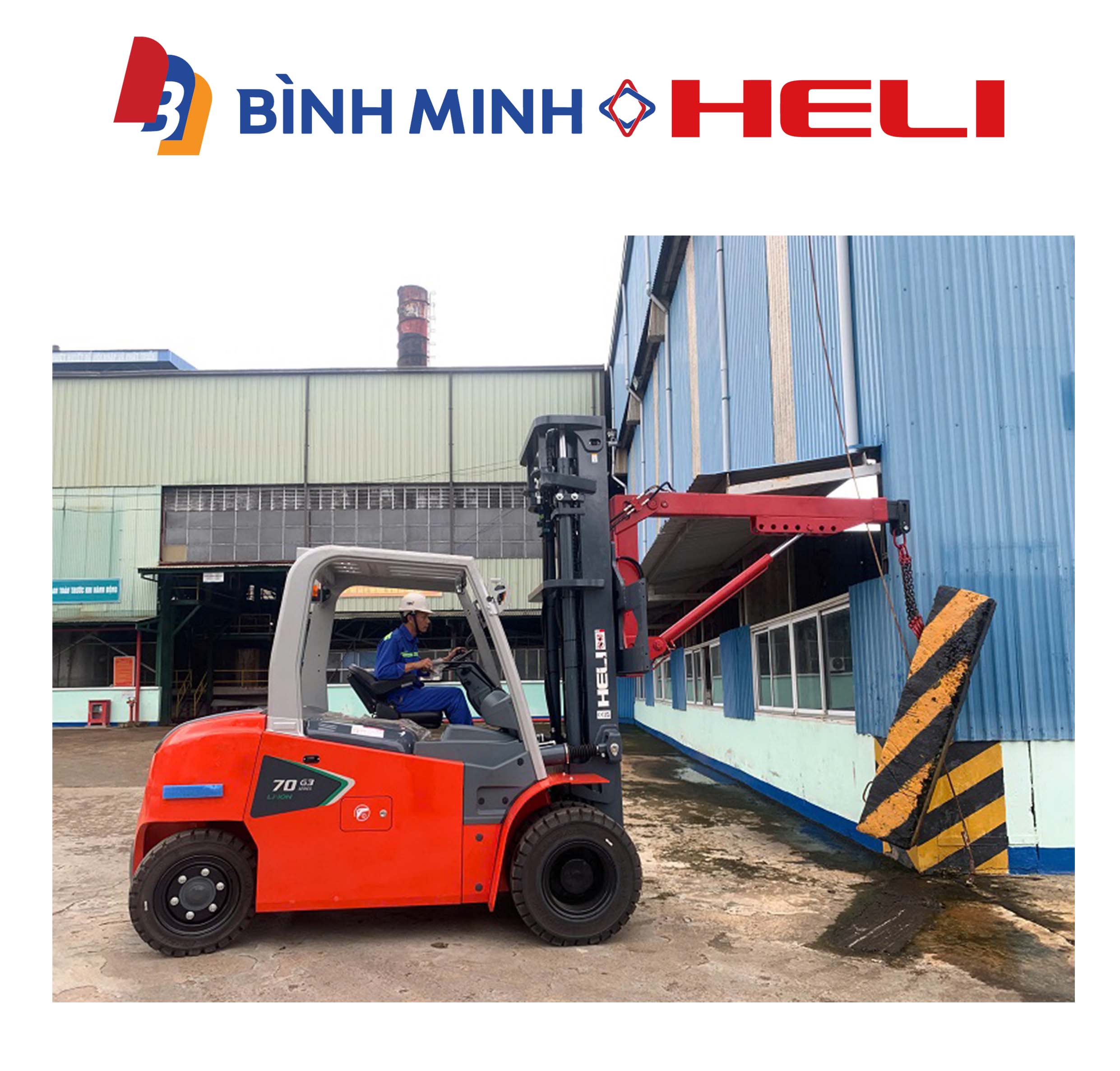 xe nâng điện 7 tấn dòng G3 series