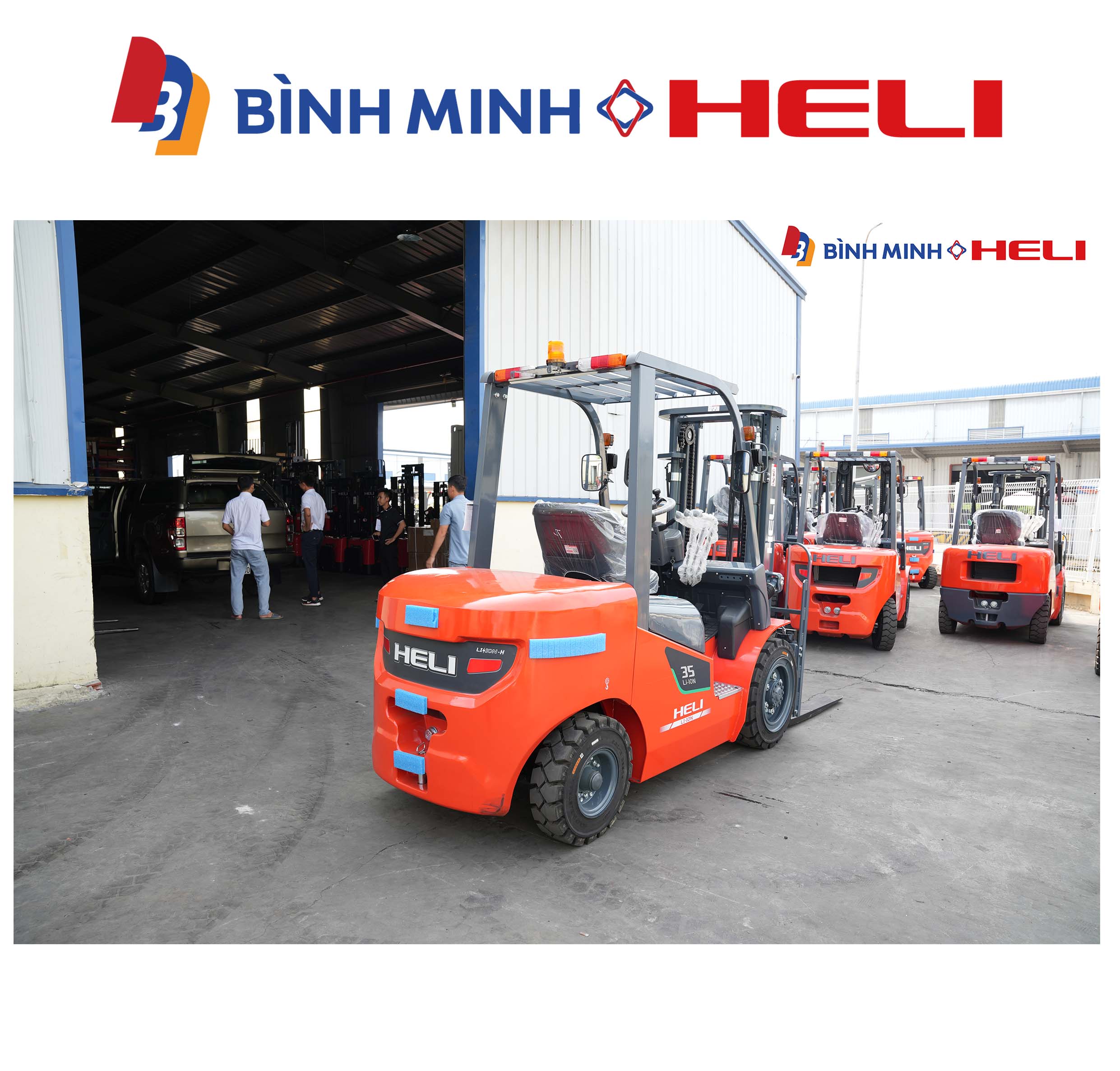 xe nâng điện 3.5 tấn dòng K2 series
