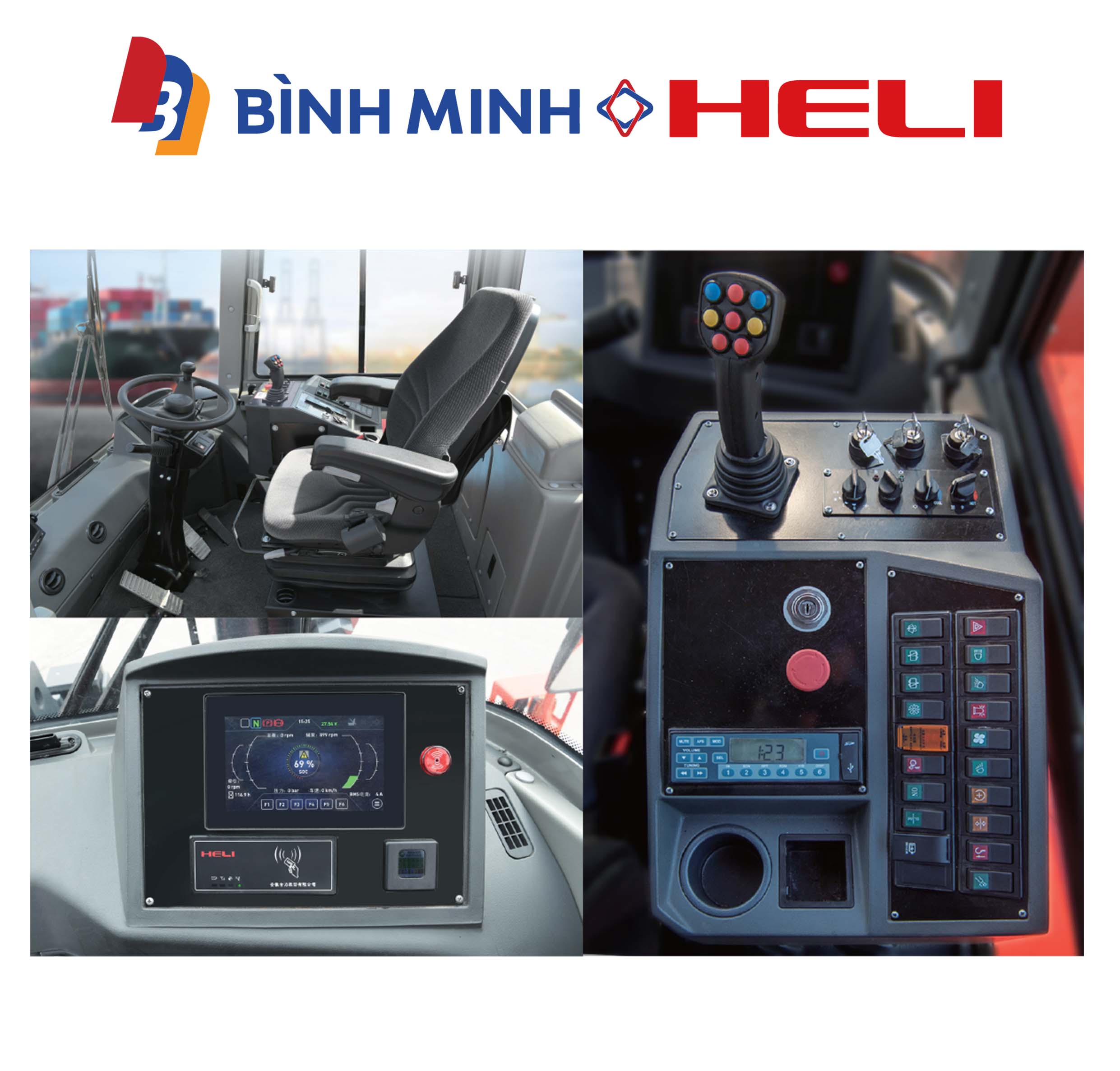 xe nâng điện 38-55 tấn dòng g2 series