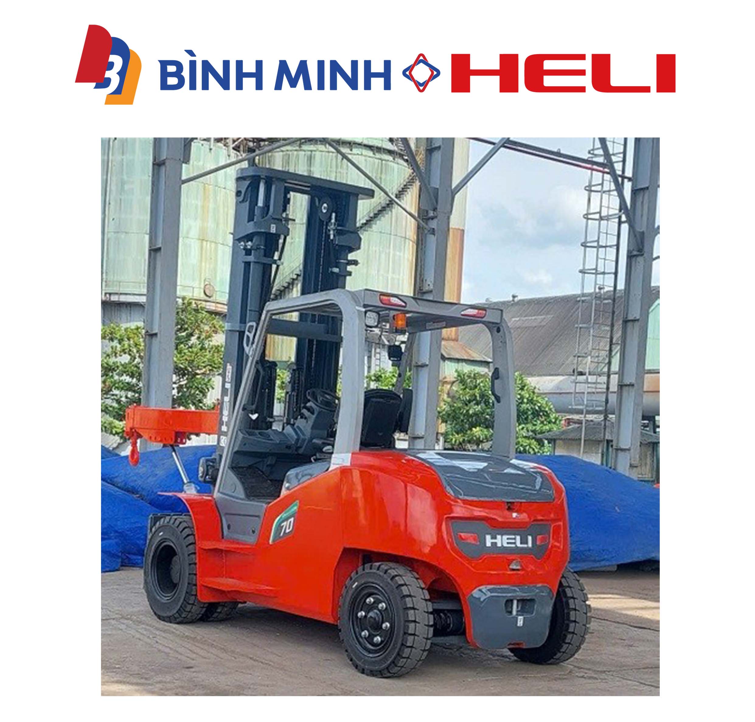 xe nâng điện 7 tấn dòng G3 series