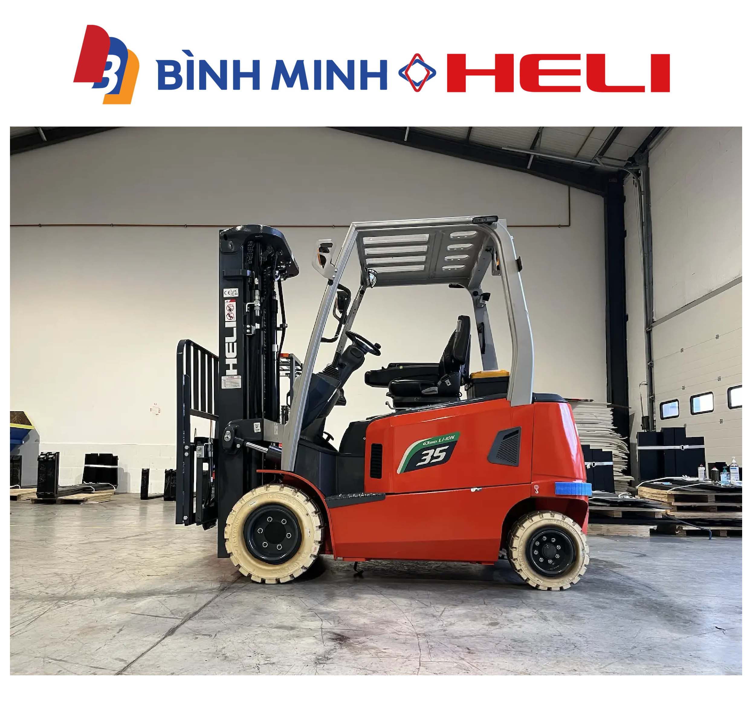 xe nâng điện 3.5 tấn dòng g3 series