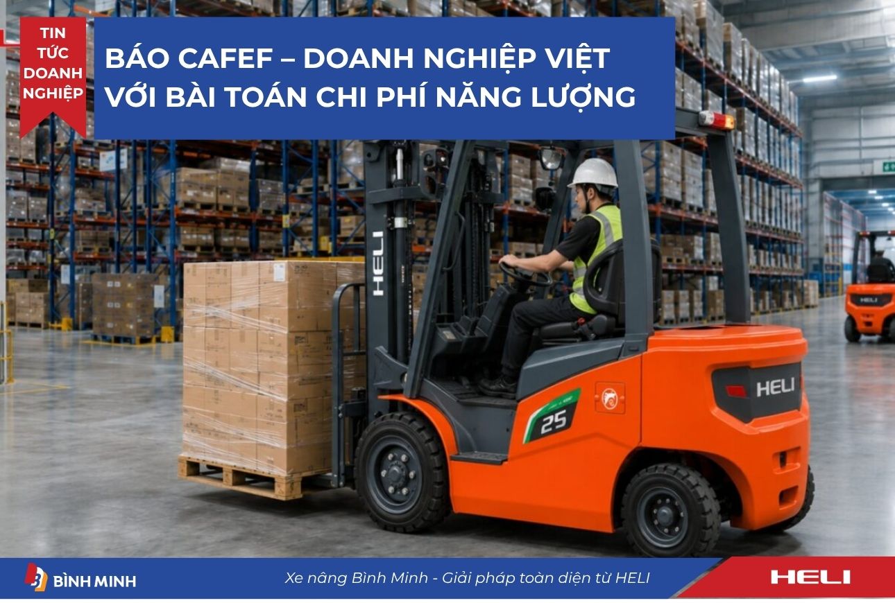 BÌNH MINH LÊN SÓNG BÁO CAFEF - DOANH NGHIỆP VIỆT VỚI BÀI TOÁN CHI PHÍ NĂNG LƯỢNG