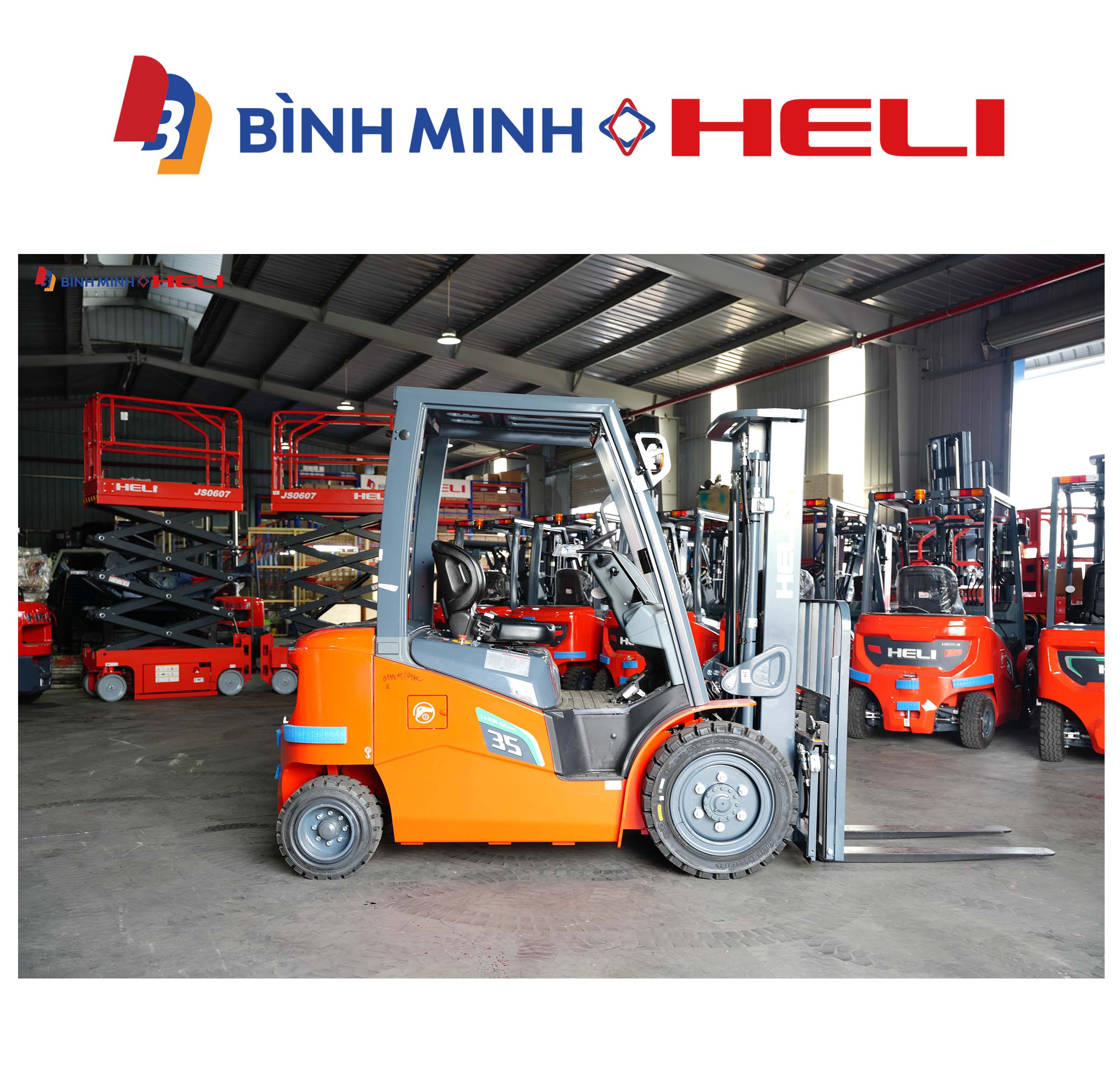xe nâng điện 3.5 tấn dòng g2 series