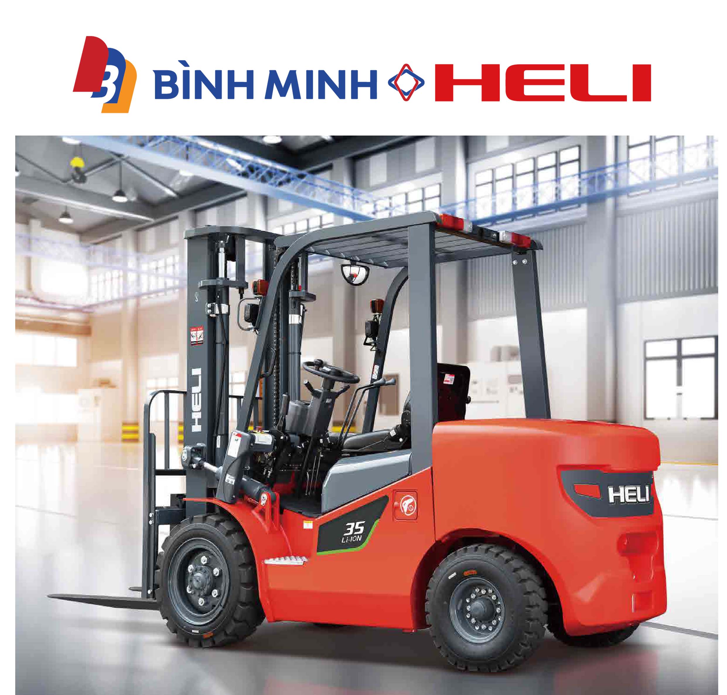 xe nâng điện 2 tấn dòng K2 series