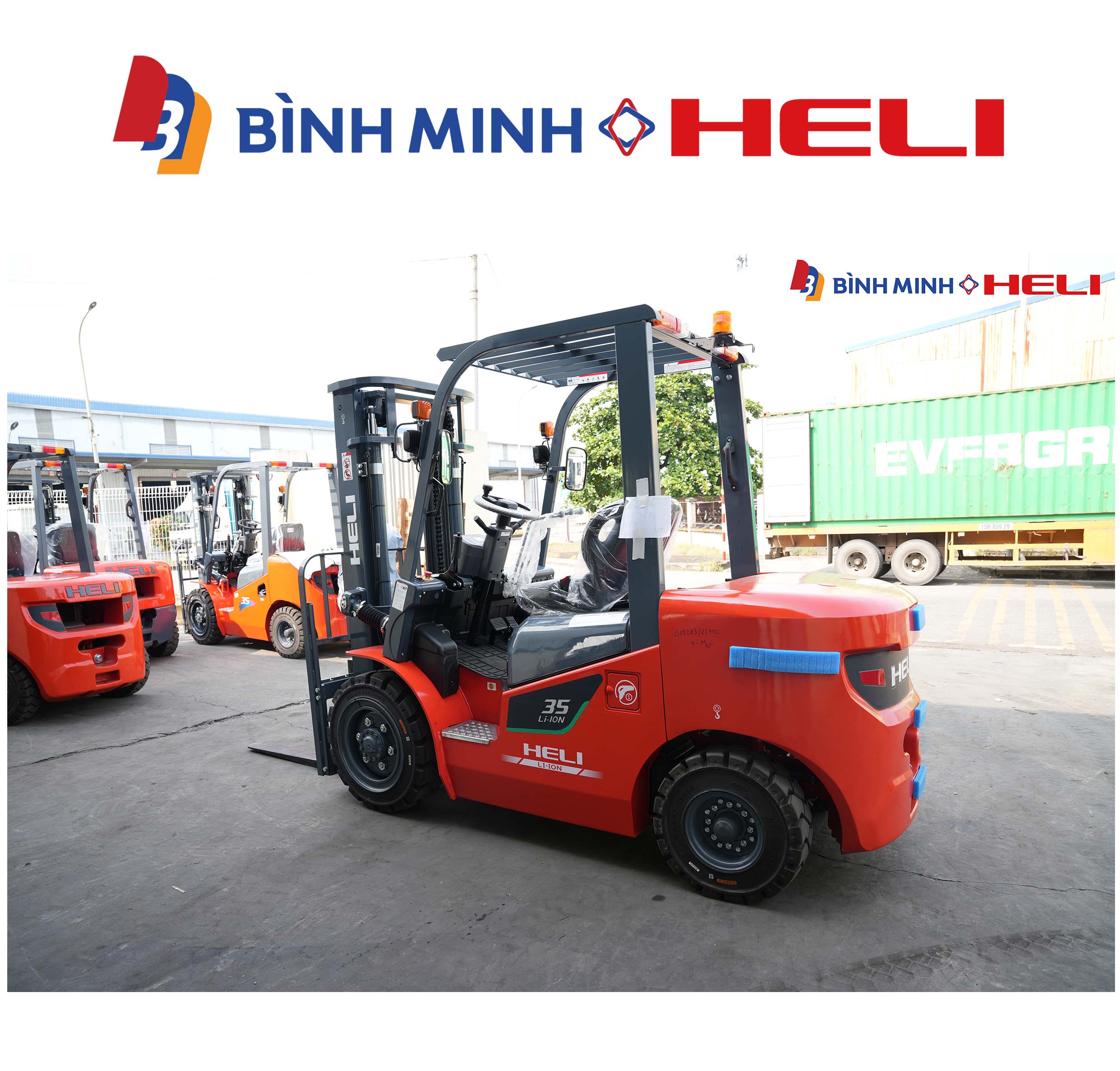 xe nâng điện 3 tấn K2 series