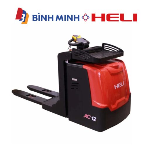 xe nâng điện đứng lái order picker OPL12